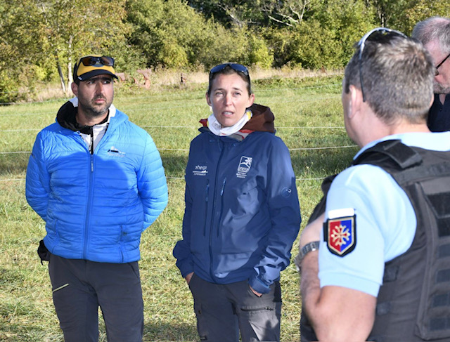 Échange entre le GCRS et la Gendarmerie